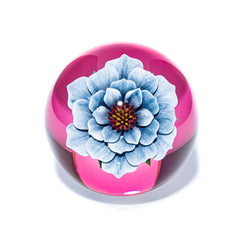 Florin Glass - Flower Marble 3