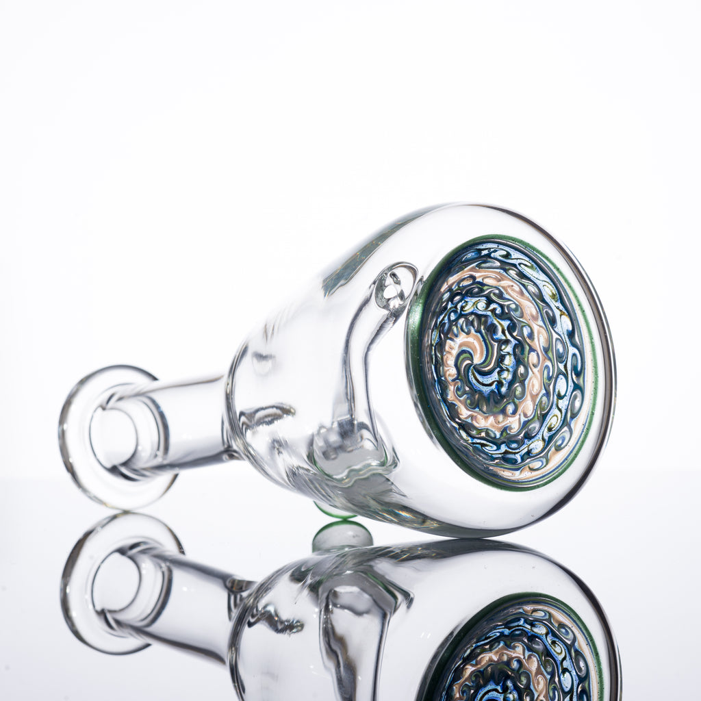 Glass By Bures - Mini Beaker Blue/Green Bottom