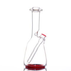 Glass By Bures - Mini Beaker Red Bottom