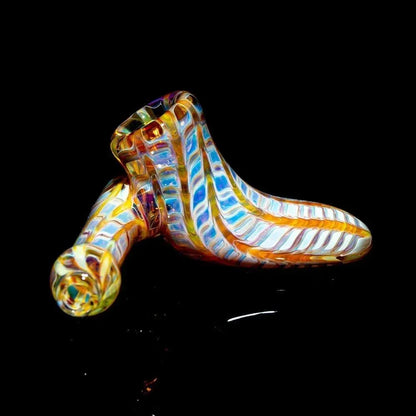 Glance Glass - Amber Purple Wrap & Rake Sidecar