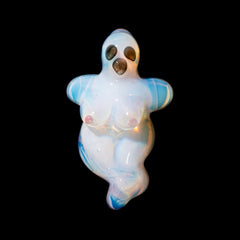 Glass By Ariel - Ghost & Galaxy Ghost Pendant