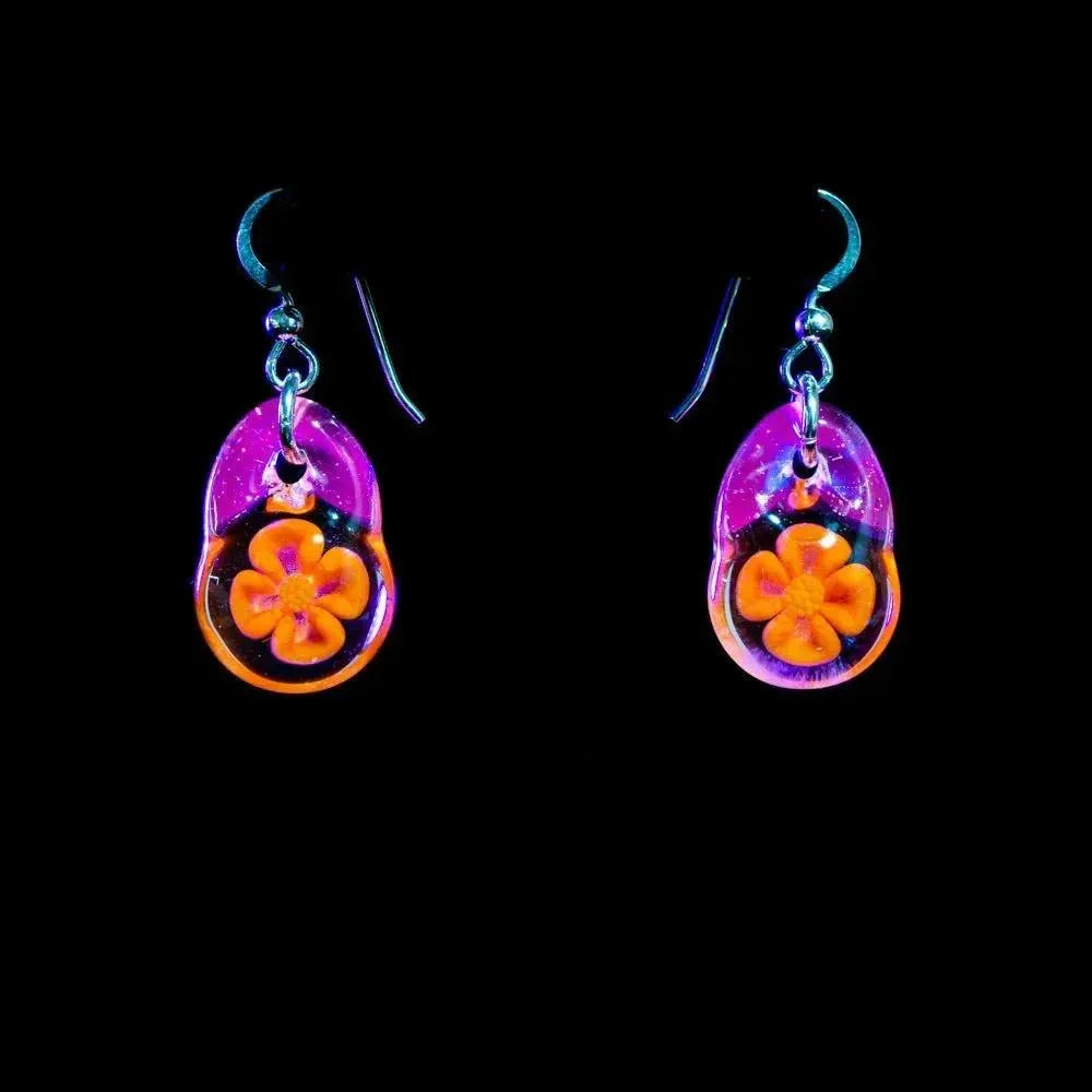 Glass By Blake - Poppy Earrings