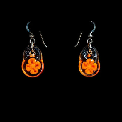 Glass By Blake - Poppy Earrings