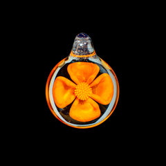 Glass By Blake - Medium Poppy Pendant