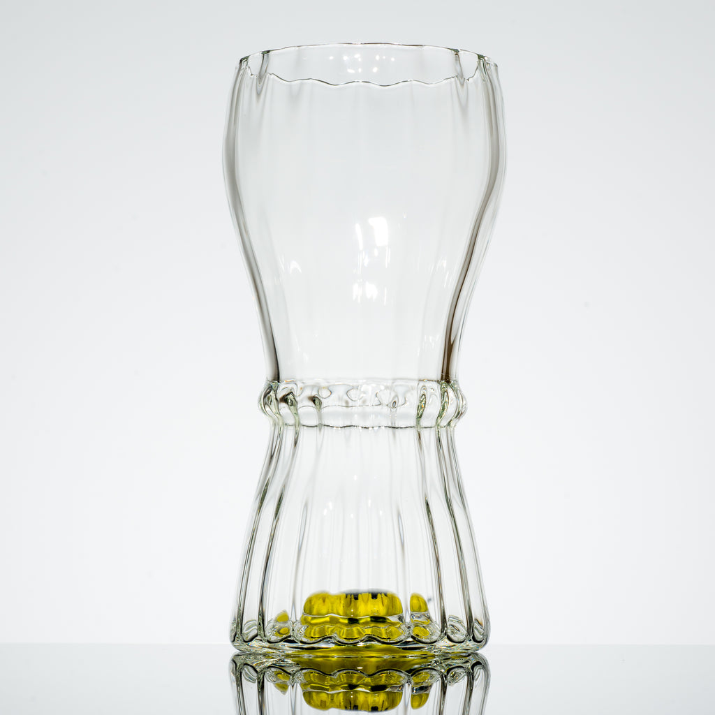 Glass By Blake - Vaso Pilsner de girasol festoneado