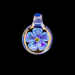 Glass By Blake - Small Forget Me Not Pendant