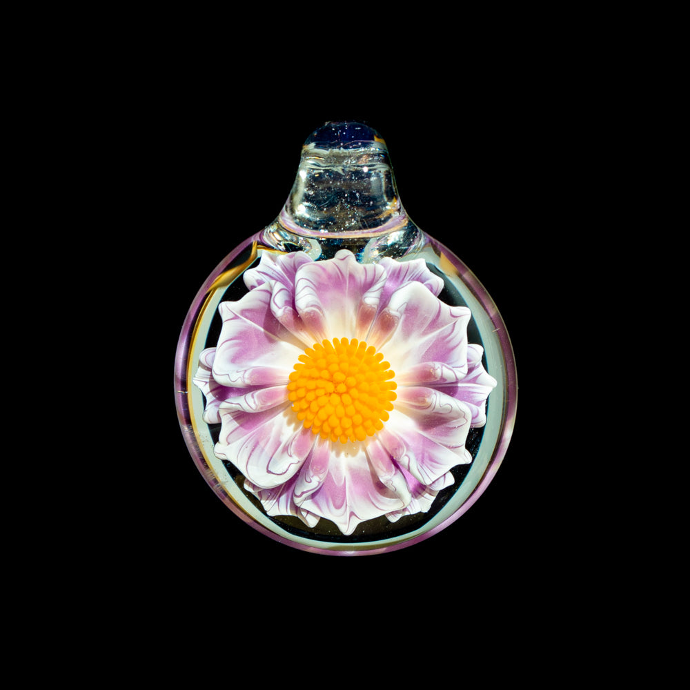 Glass By Blake - Colgante de loto pequeño