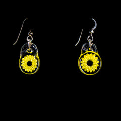 Glass By Blake - Sunflower Earrings