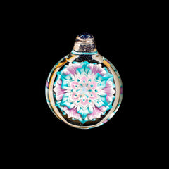 Glass By Blake - Tokyo Paradise Opal Dot Flower Pendant