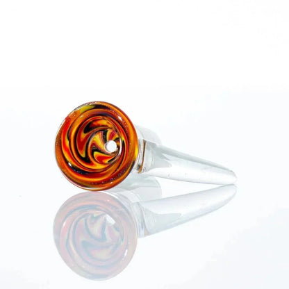 Glass Distractions - Fire Wig Wag 14mm Flare Slide