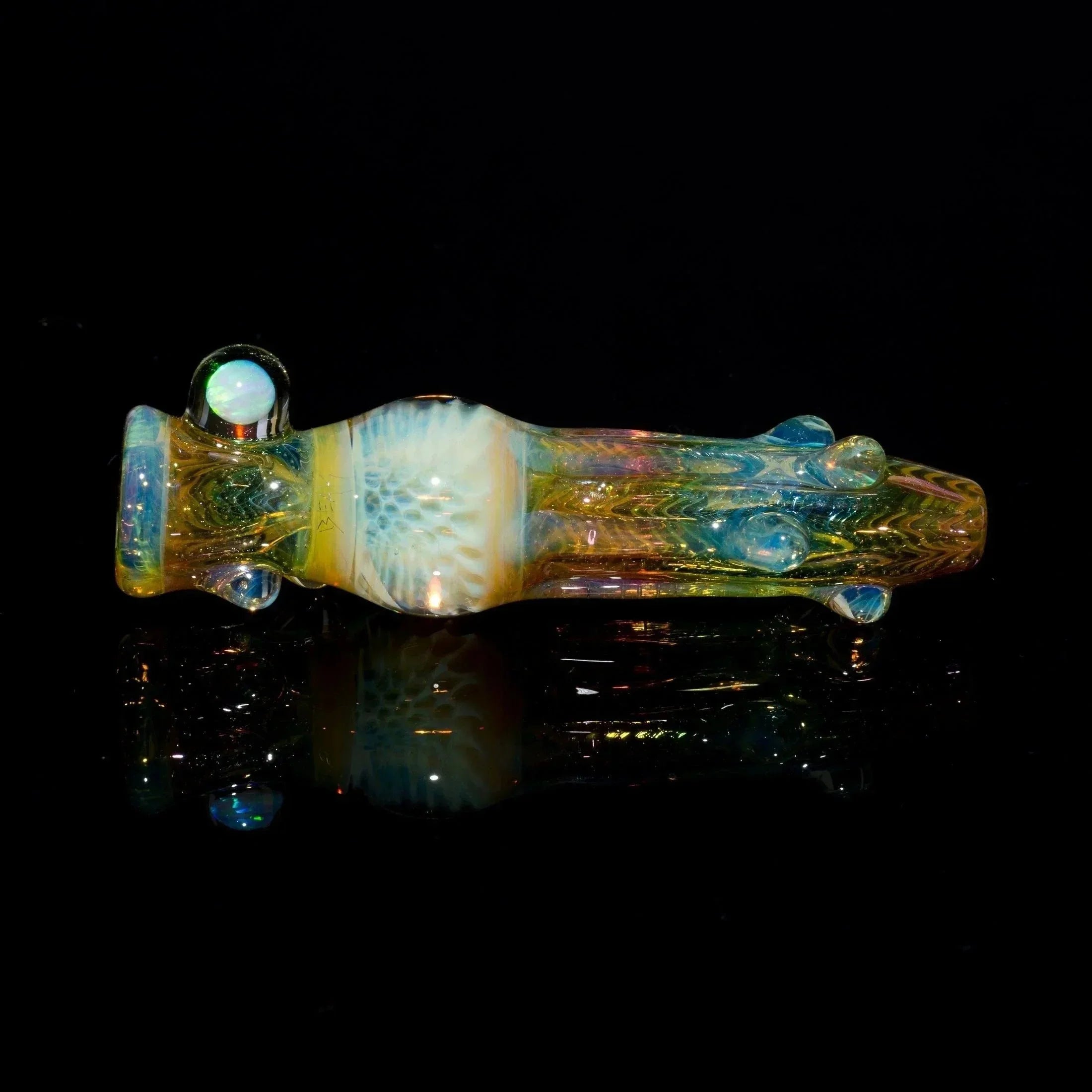 Gonzoe X Beak Fumed Honeycomb Chillum