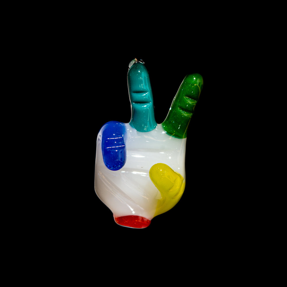 Goober Gabe - Multicolor Mini Peace Pendant 7