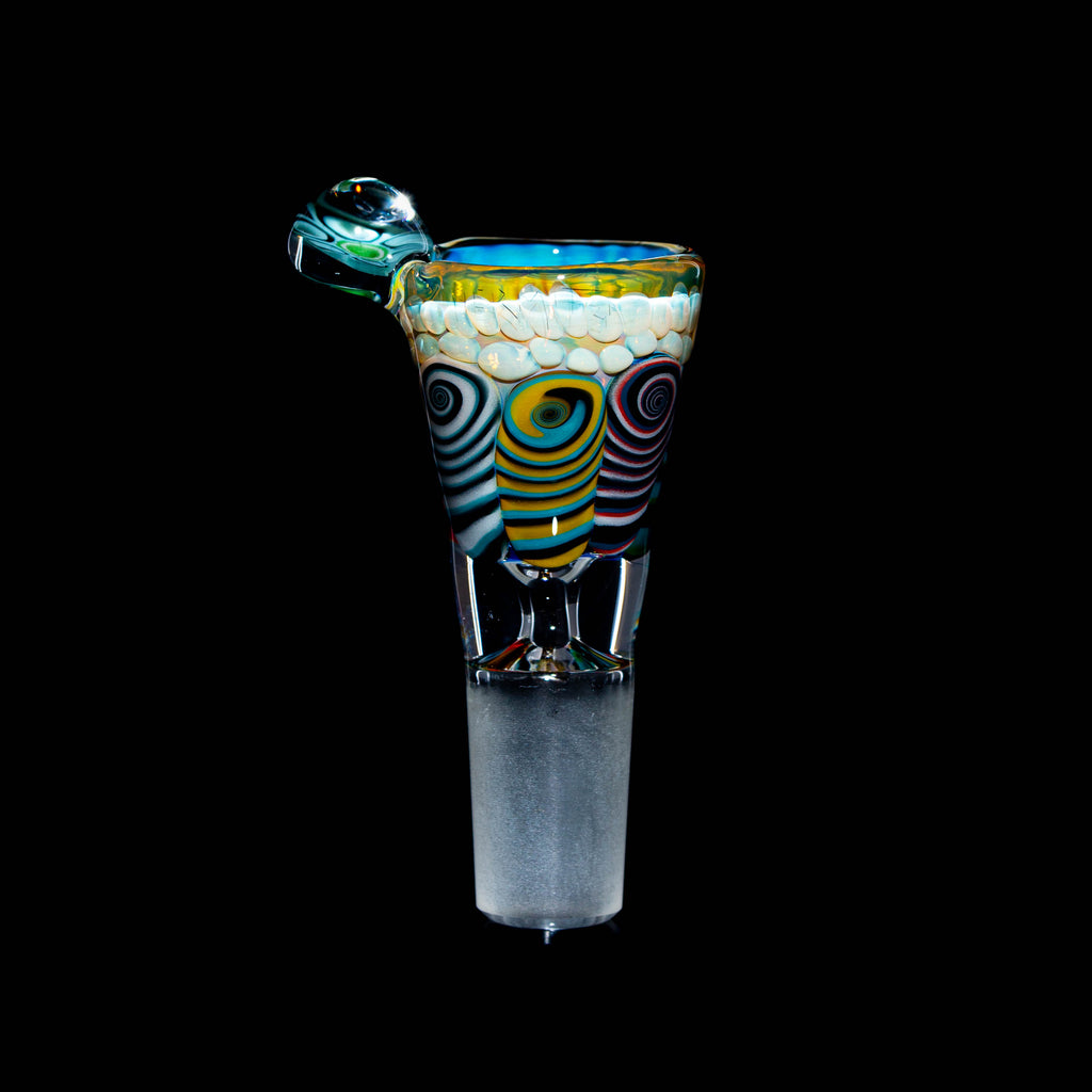 Hermit Glass - Huella digital y portaobjetos de humo de 14 mm 5