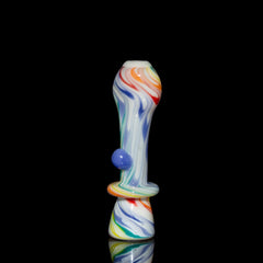 Hot Mess Glass - Light Rainbow Chillum