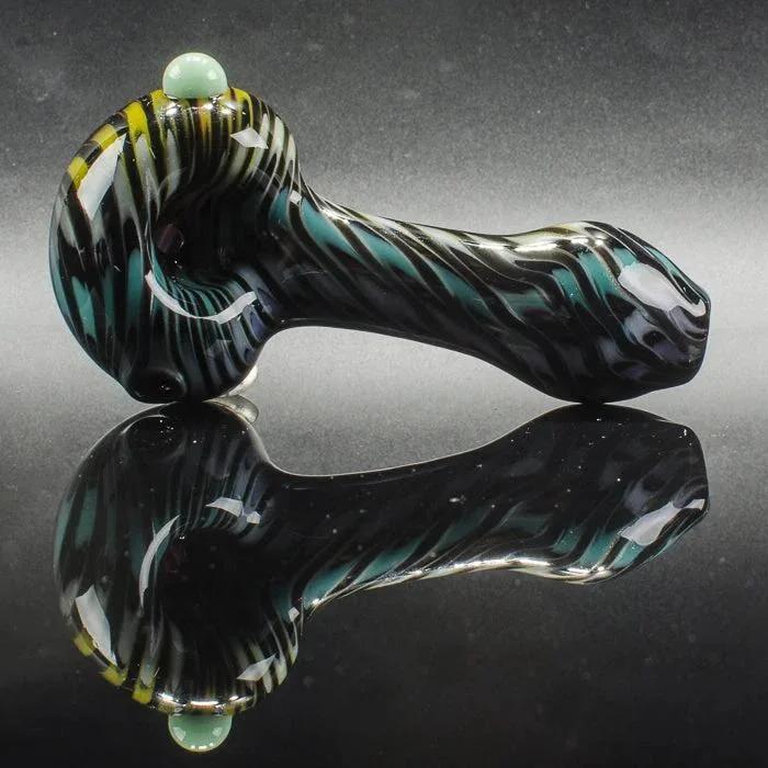 Hot Mess Glass - Dark Rainbow Spoon