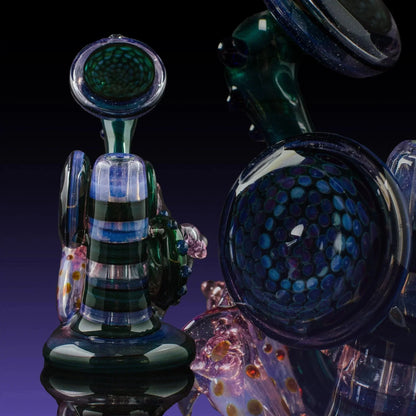 Chris Hubbard Faceted Purple Dewar Seal Rig