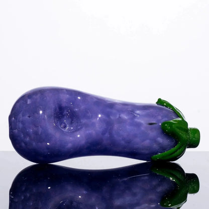 I Love Frank Glass - Eggplant Pipe