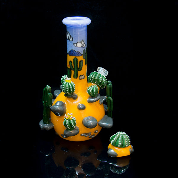 Vidrio Grimm - Tubo de cactus de una sola capa
