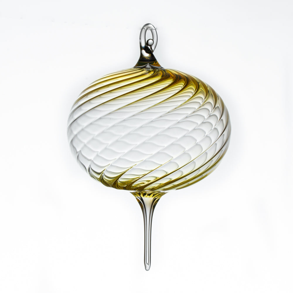 2021 Ornament Drop: Jason Howard - Silver Fumed Scalloped Ornament