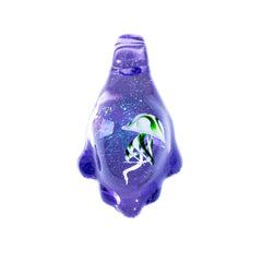 Josh Mazet - Purple Dichro Jellyfish Pendant