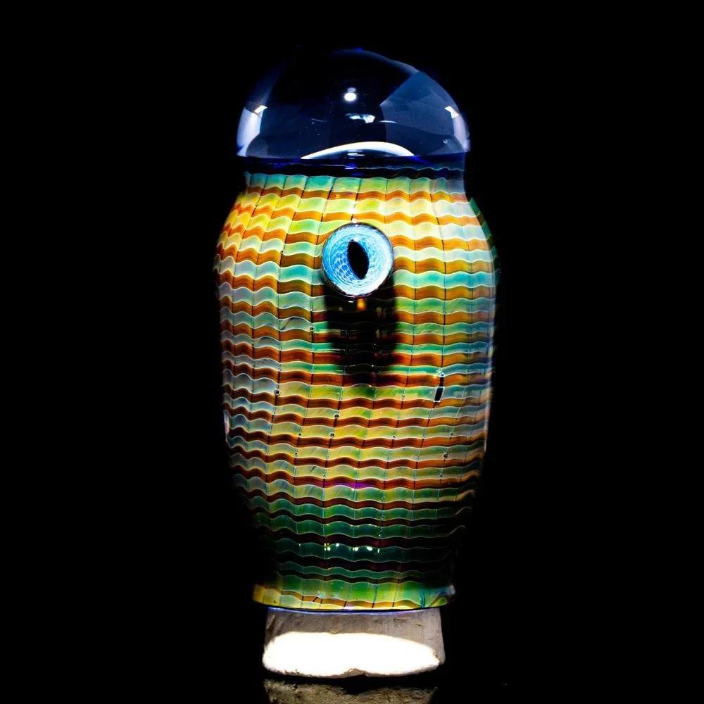 Justin Galante - Cobalt & Fume w/ Dragon's Eye Milli Traveler Nuggifier Jar