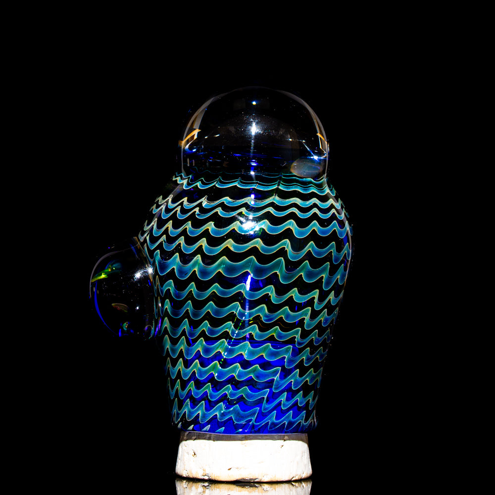 Justin Galante - Cobalt & Fume w/ Fume Implosion Traveler Nuggifier Jar