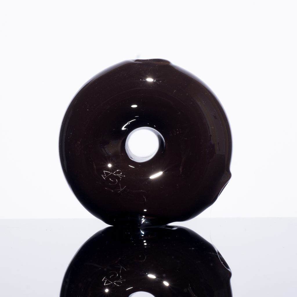 KGB Glass - Chocolate w/ Vanilla Frosted Sprinkles Mini Donut Pipe