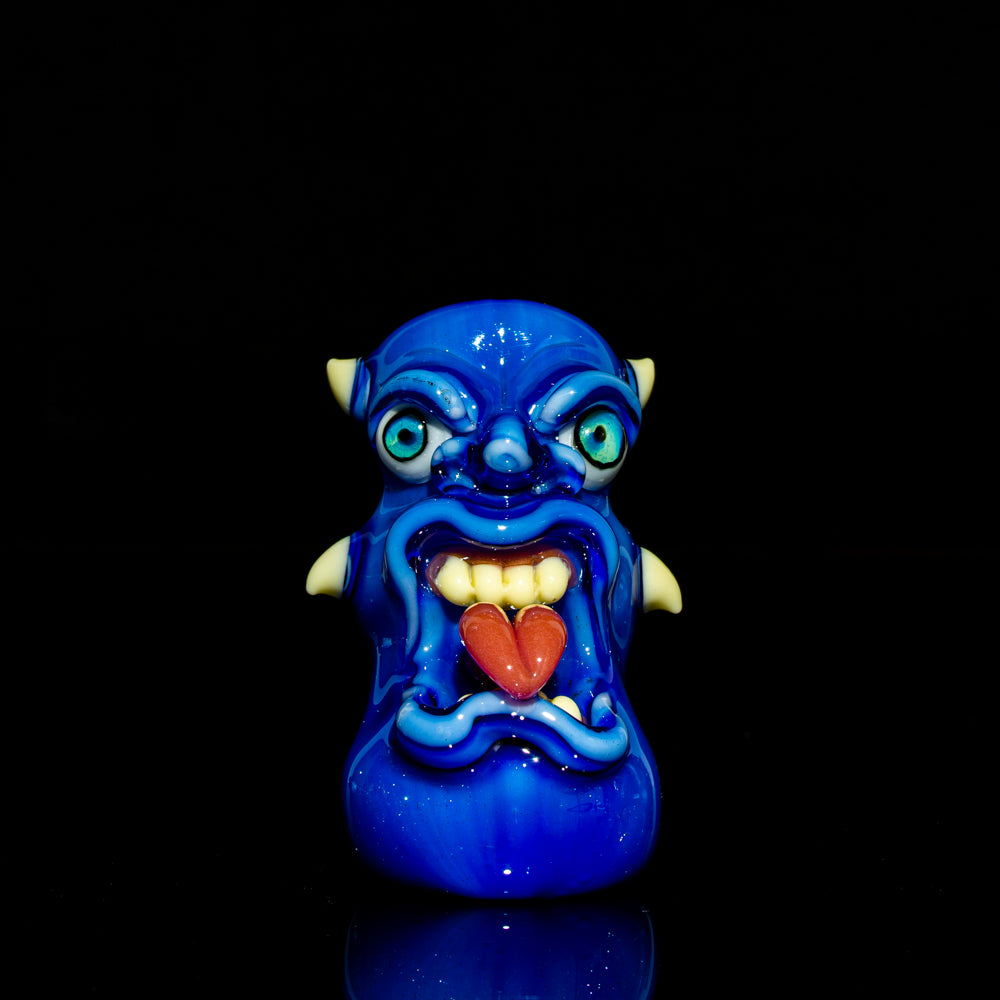 Kaleb Folck - Martillo de cara azul con boca abierta