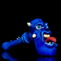 Kaleb Folck - Martillo de cara azul con boca abierta