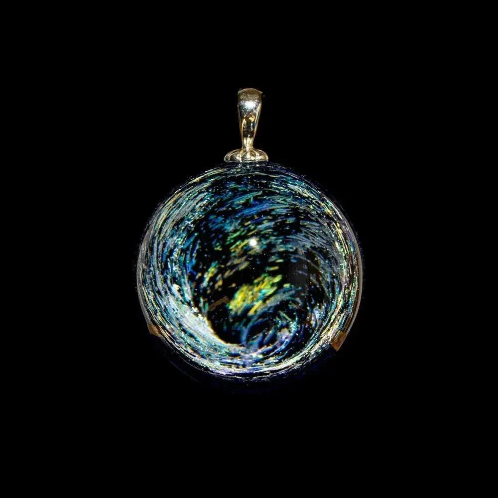 Kevin O'Grady - Cobalt & Silver Dichro Pendant