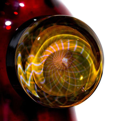 Liam The Glass Guy - Fumed Red Elvis Hunchback