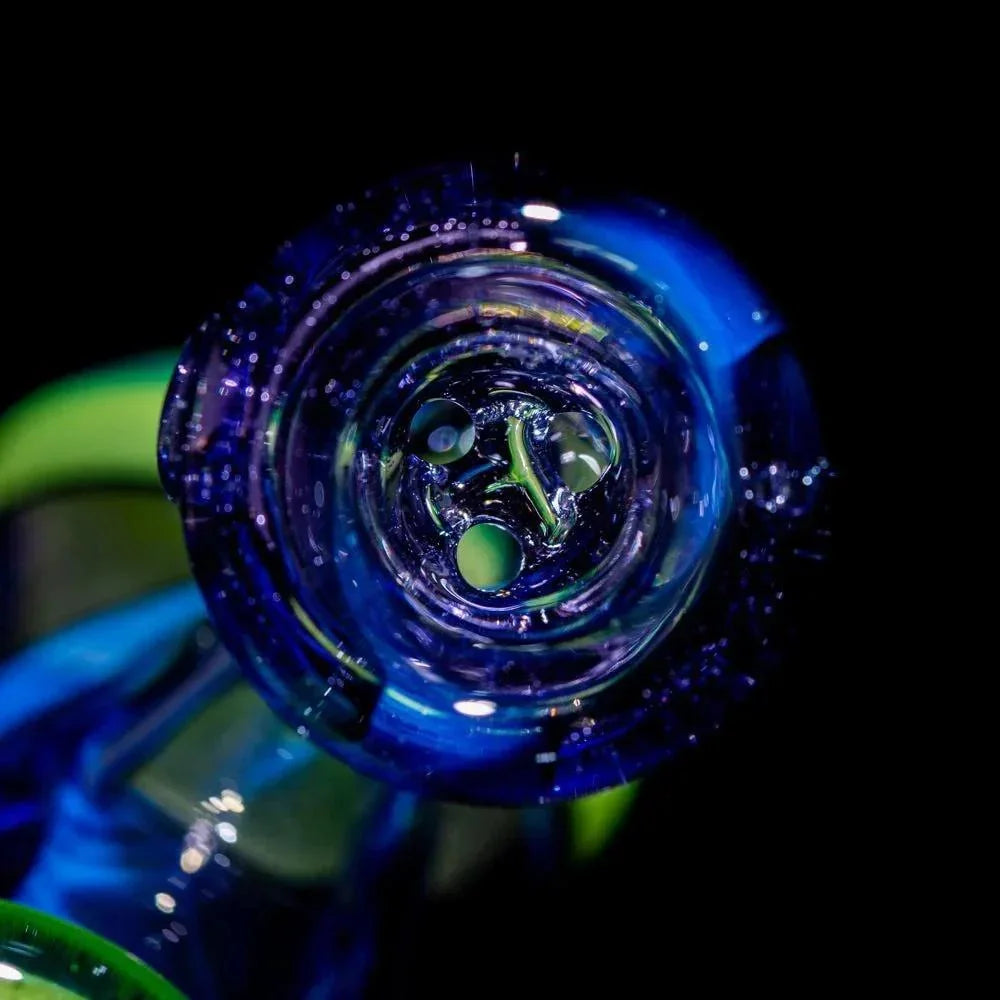 Liam The Glass Guy - Lime, White Satin, Ghost & Purple Lollipop Montage Caballero