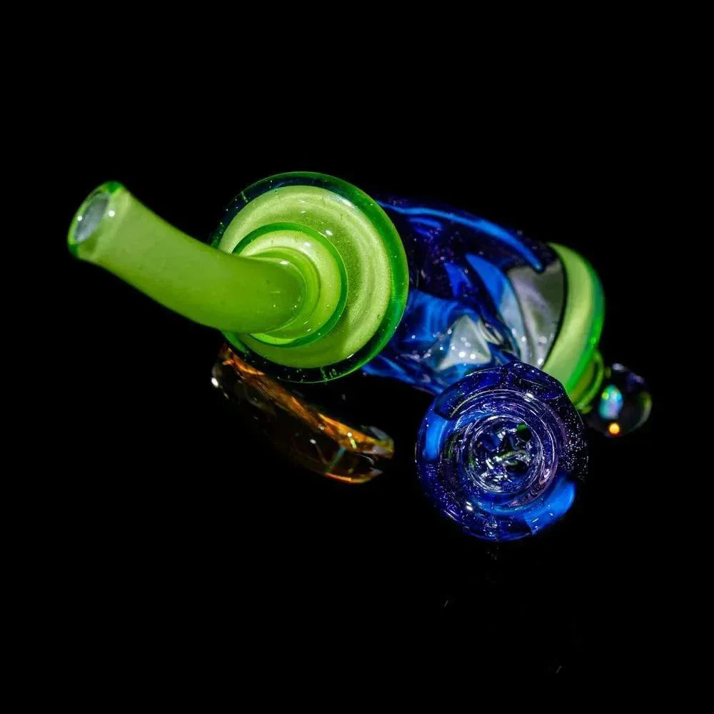 Liam The Glass Guy - Lime, White Satin, Ghost & Purple Lollipop Montage Caballero