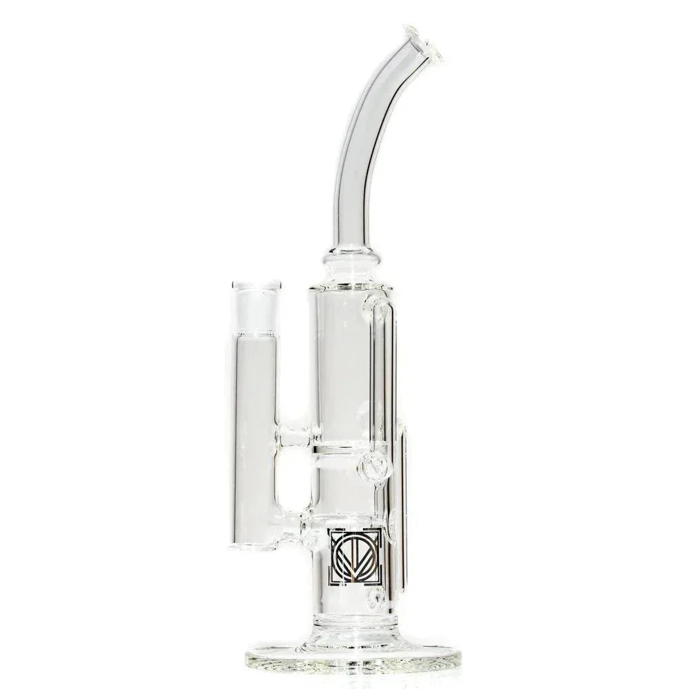 Licit Glass - 38 Special Flower Recycler Bent Neck