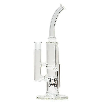 Licit Glass - 38 Special Flower Recycler Bent Neck