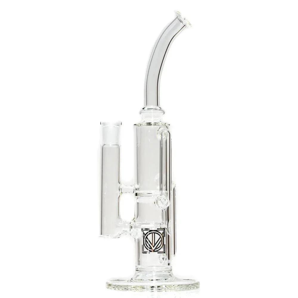 Licit  Glass - 38 Special Flower Recycler Bent Neck