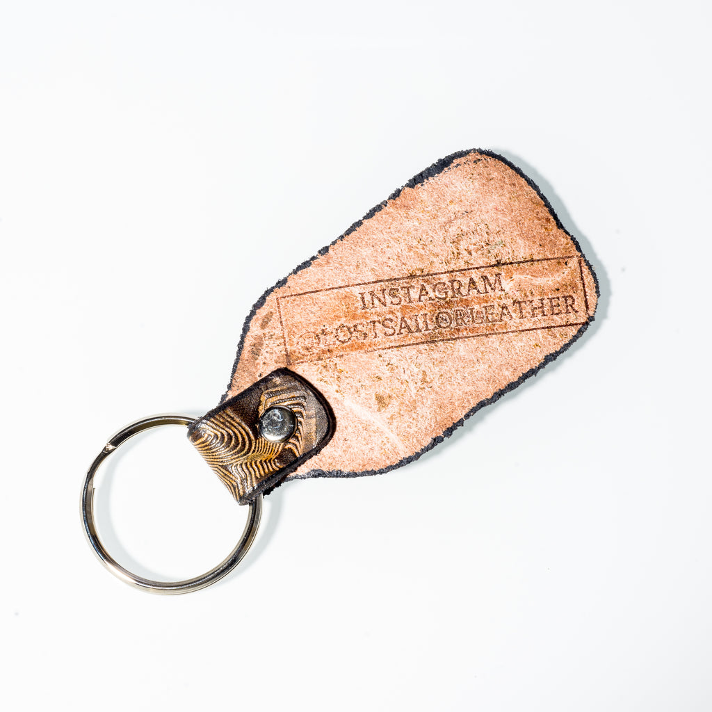 Lost Sailor Leather - Key Chain Thumbprint 2