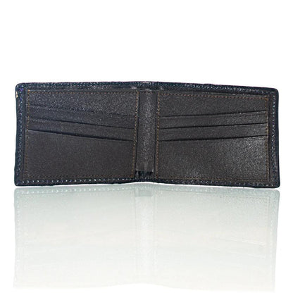 Lost Sailor Leather - Green Leaf Sacred Geometry Wallet