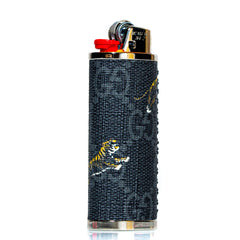 Made By Nola - Gucci Bestiary Tigers Silver Bic Lighter Sleeve