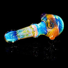 Matt 2000 - Rainbow Linework & Silver Honeycomb Spoon