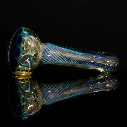 Matt 2000 Fumed Inside Out Dotstack Spoon Blue