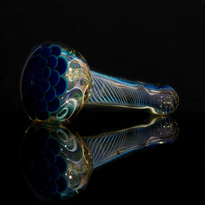 Matt 2000 Fumed Inside Out Dotstack Spoon Blue