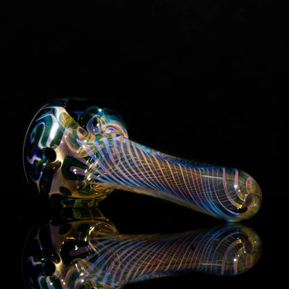 Matt 2000 Fumed Inside Out Dotstack Spoon Olive
