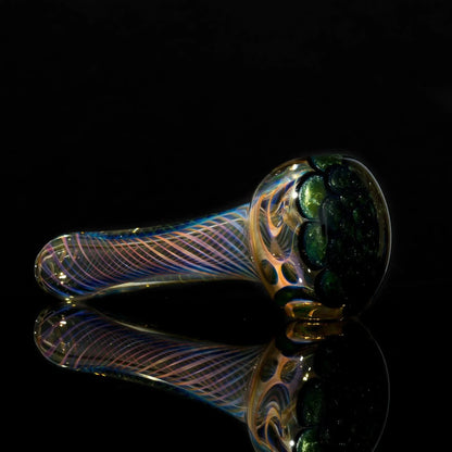 Matt 2000 Fumed Inside Out Dotstack Spoon Olive