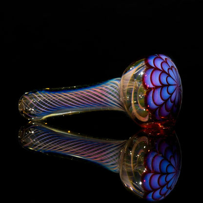 Matt 2000 Fumed Inside Out Dotstack Spoon Purple