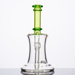 Nev Glass - Transparent Green Bell Bottom