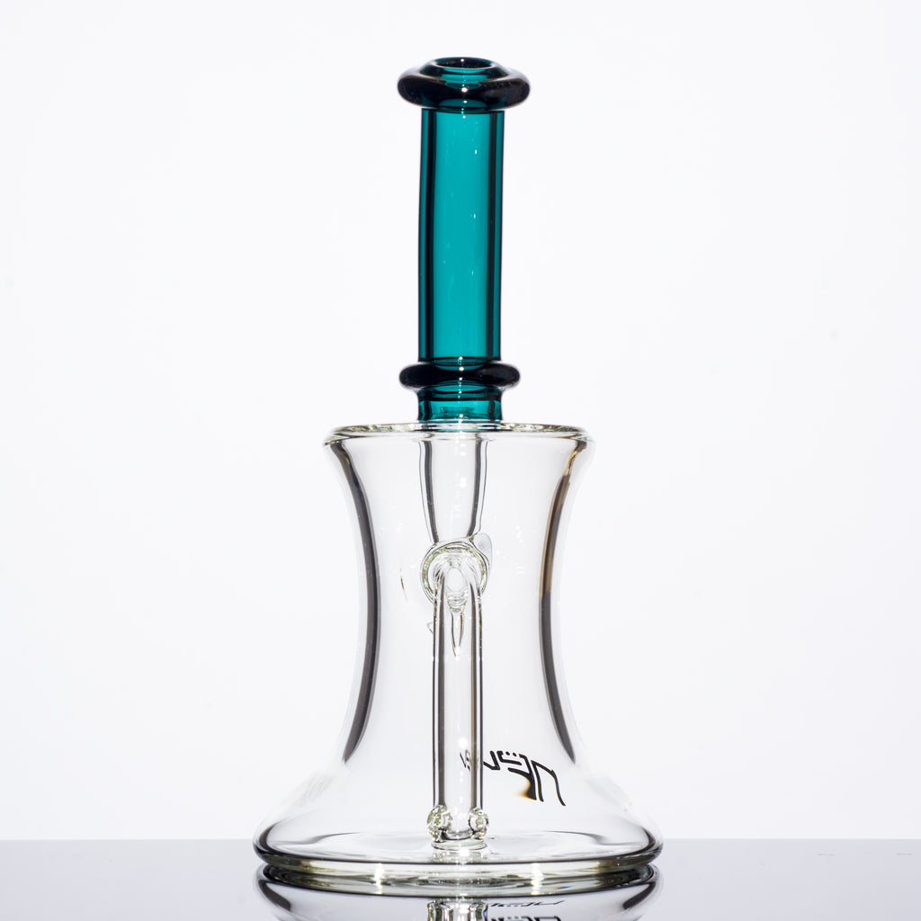 Nev Glass - Fondo de campana verde azulado