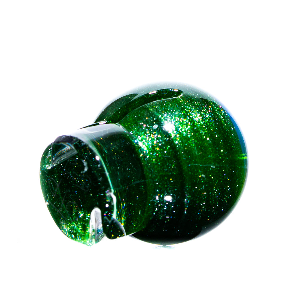 One Trick Pony - 2-Tone Green Stardust Marble Spinner Cap
