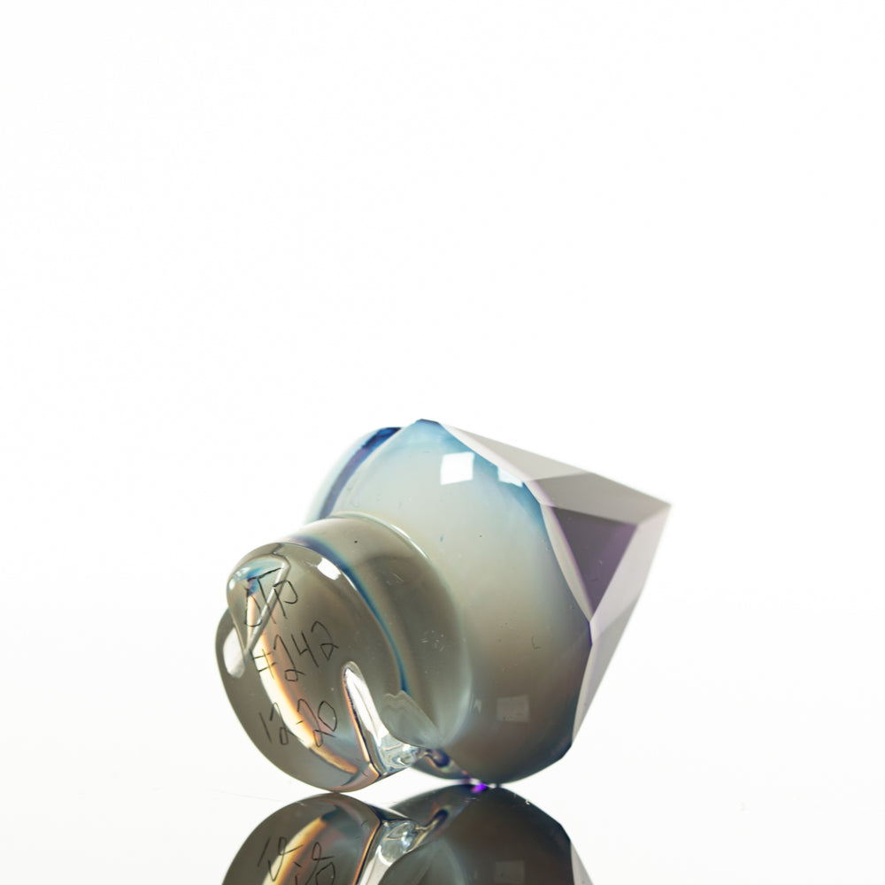 One Trick Pony - Faceted Full color Two-Tone Marble Spinner Cap