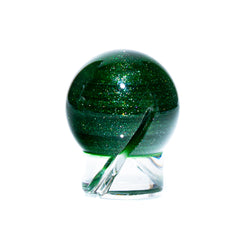 One Trick Pony - Green Stardust Marble Spinner Cap